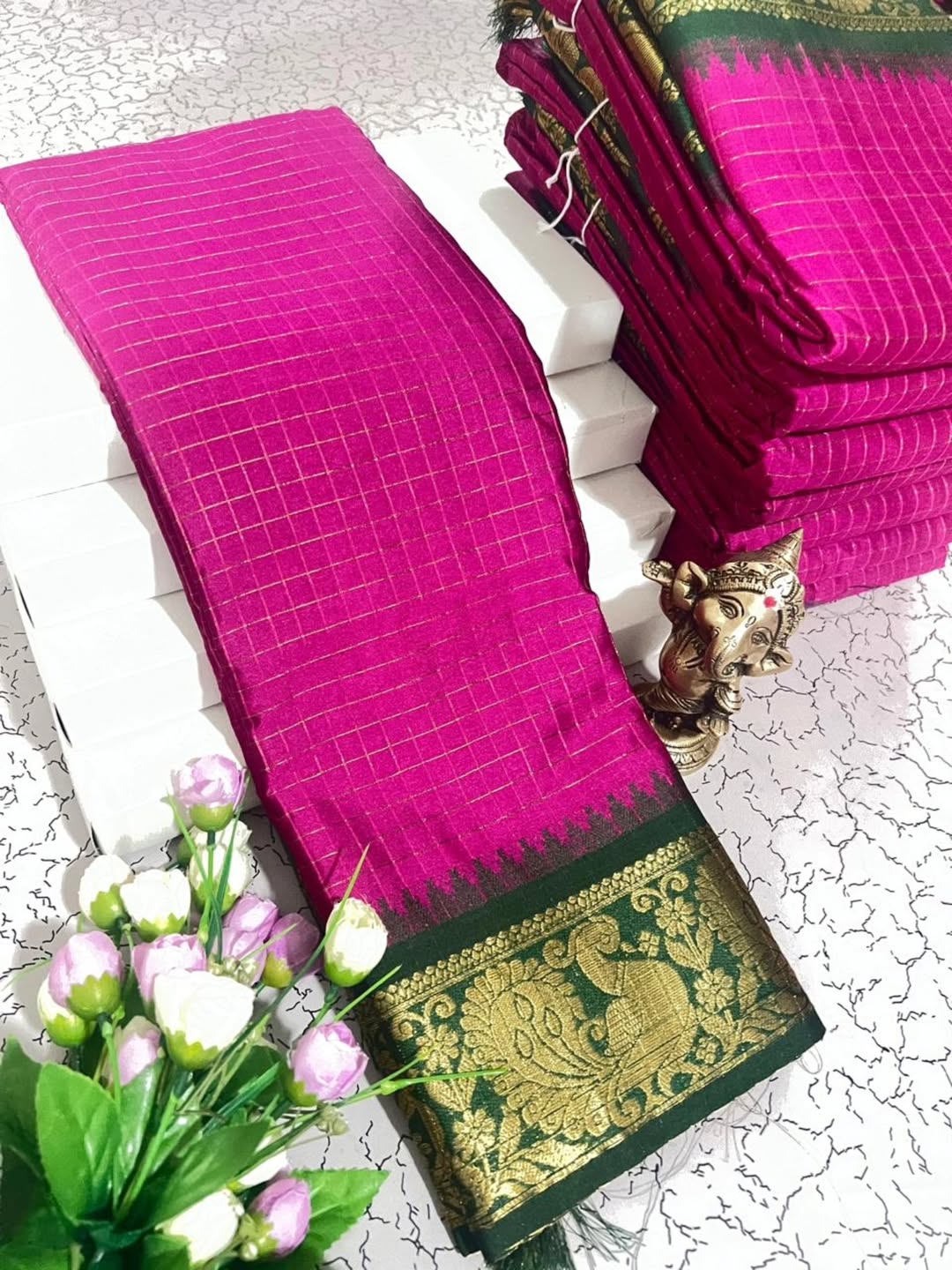 Elegant Cotton Silk Saree